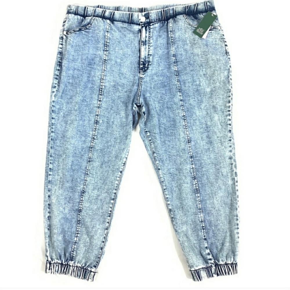 Wild Fable Lt Acid Blue Joggers NWT
